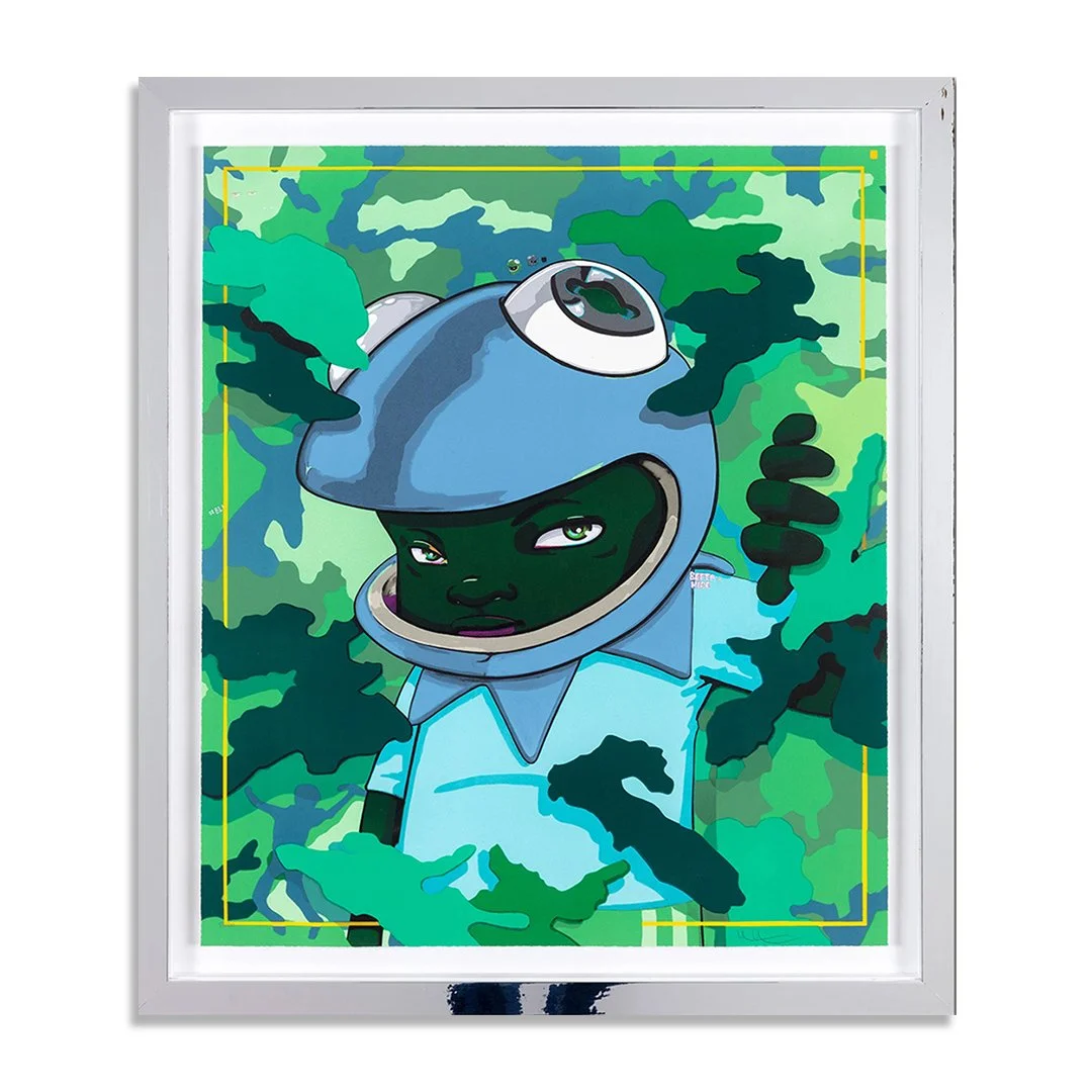 KAWS Ups and Downs Artwork Print — Ze Art